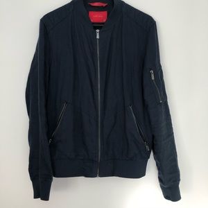 Zara Man Linen Bomber Jacket ( medium )